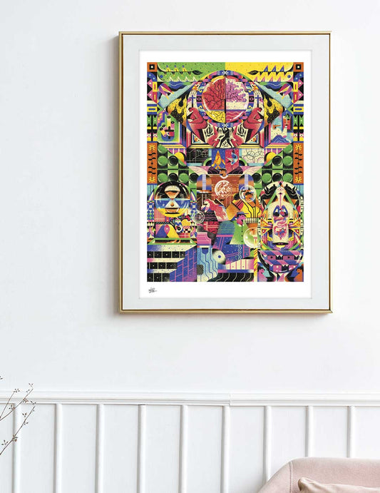 Burbujas - Art Print A3